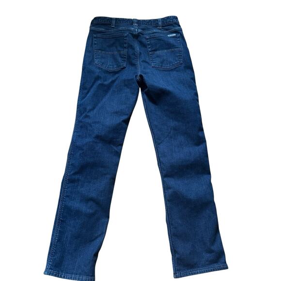 Carhartt Jeans Women's 10 Blue Original Fit Straight Leg Jeans Cowgirl Ranch - Picture 7 of 7